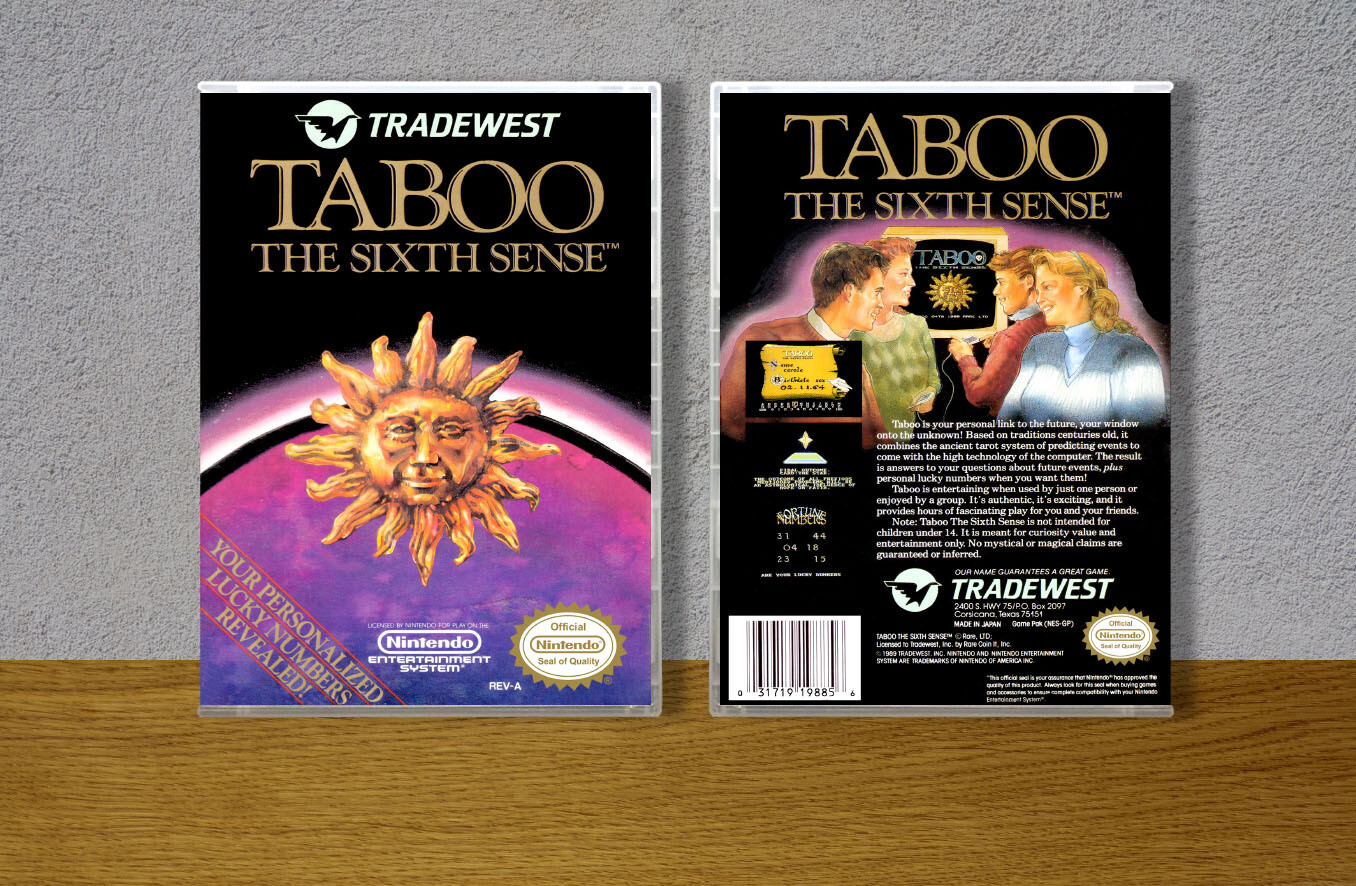 Taboo: The Sixth Sense, Case Color: CLEAR (Transparent)
