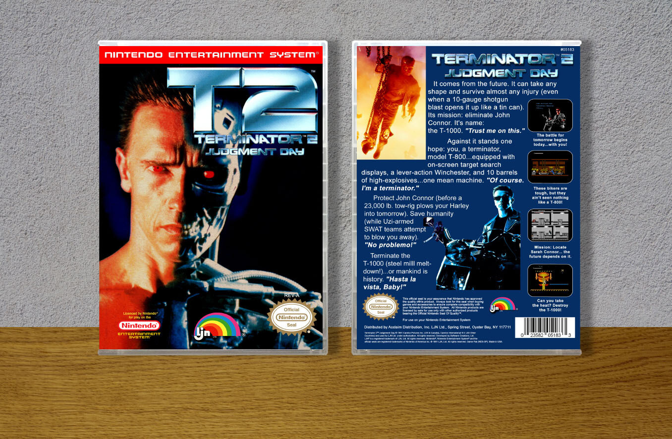 Terminator 2: Judgment Day, Case Color: CLEAR (Transparent)