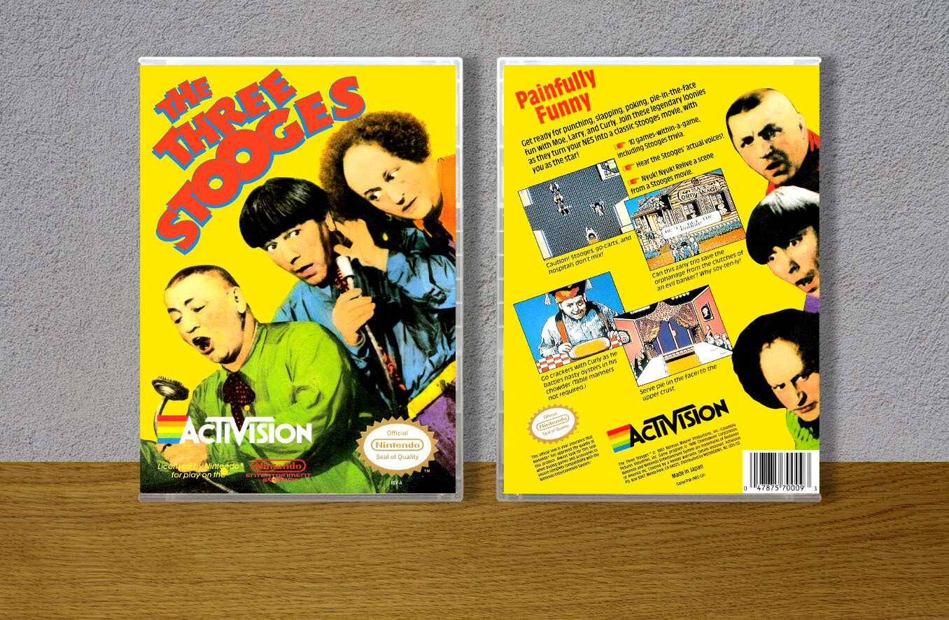 Three Stooges, The, Case Color: CLEAR (Transparent)