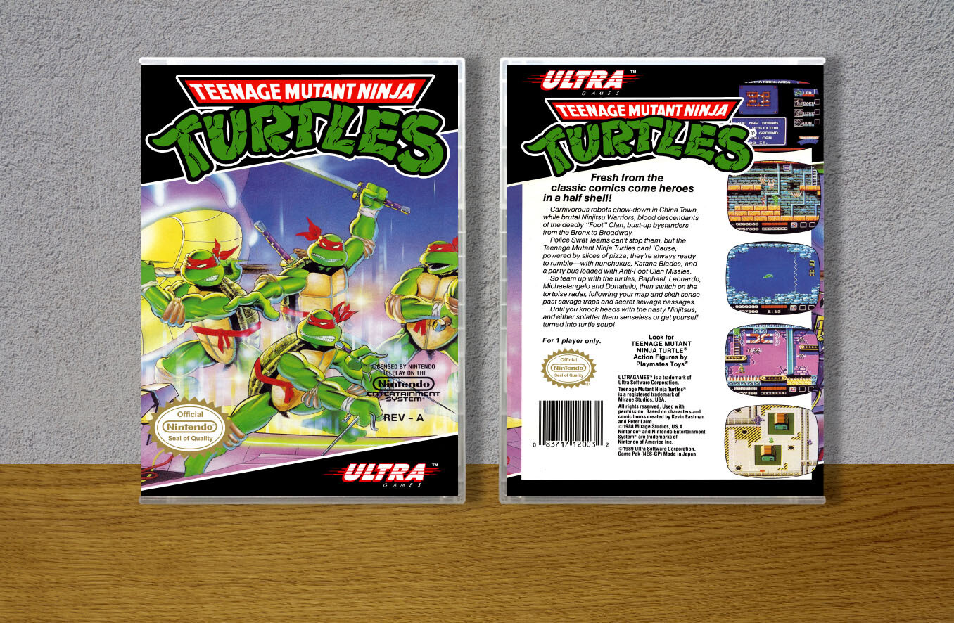 Teenage Mutant Ninja Turtles, Case Color: CLEAR (Transparent)