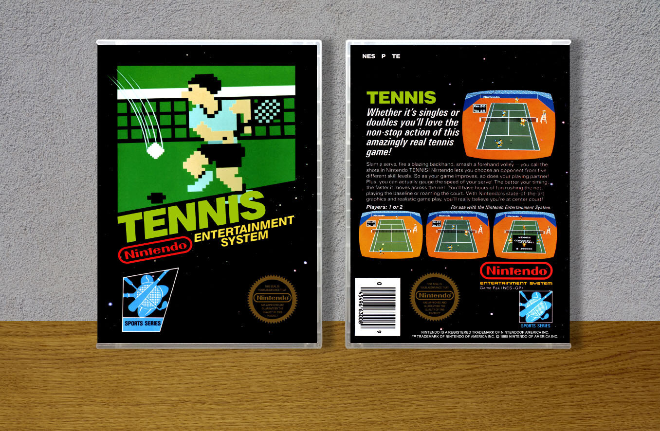 Tennis, Case Color: CLEAR (Transparent)