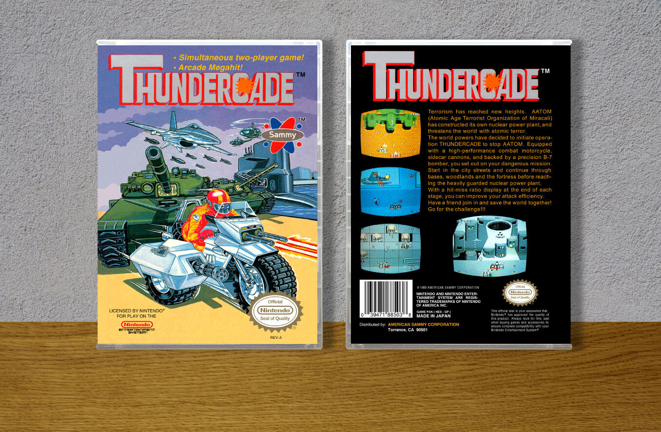 Thundercade, Case Color: CLEAR (Transparent)