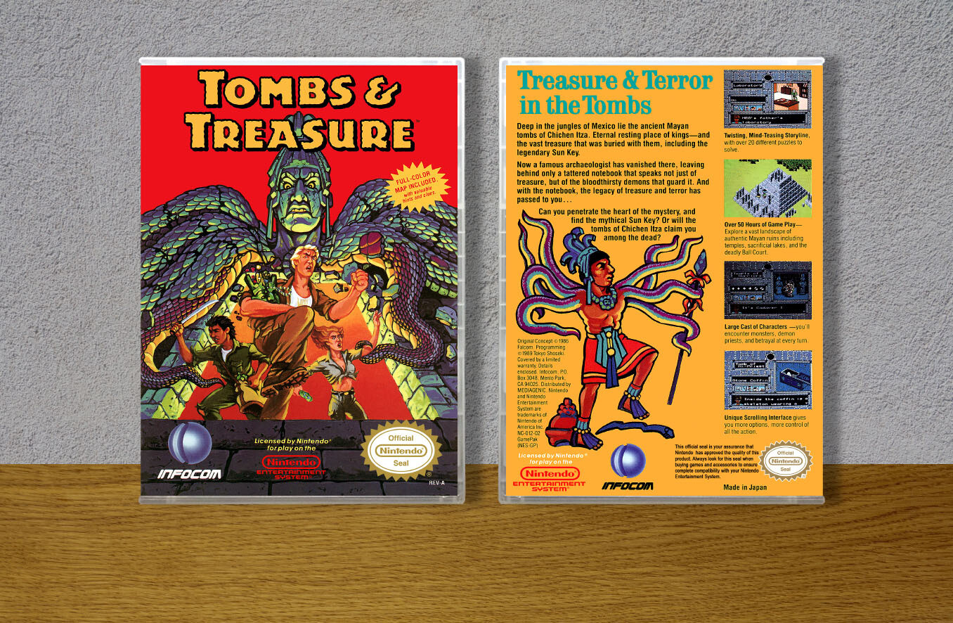 Tombs and Treasure, Case Color: CLEAR (Transparent)