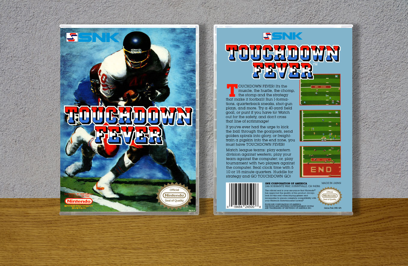 Touchdown Fever, Case Color: CLEAR (Transparent)