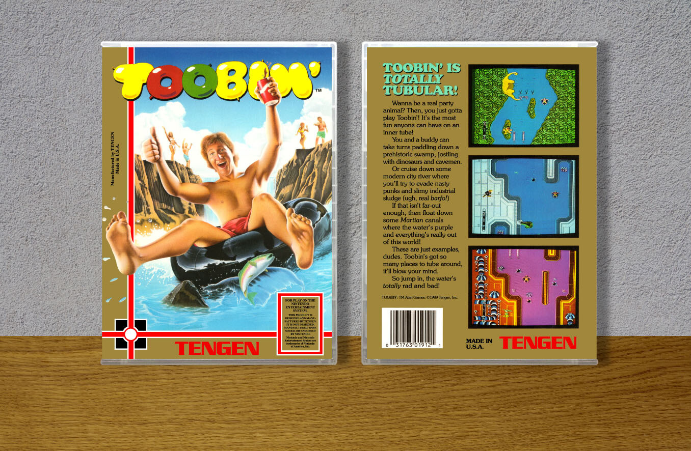 Toobin', Case Color: CLEAR (Transparent)