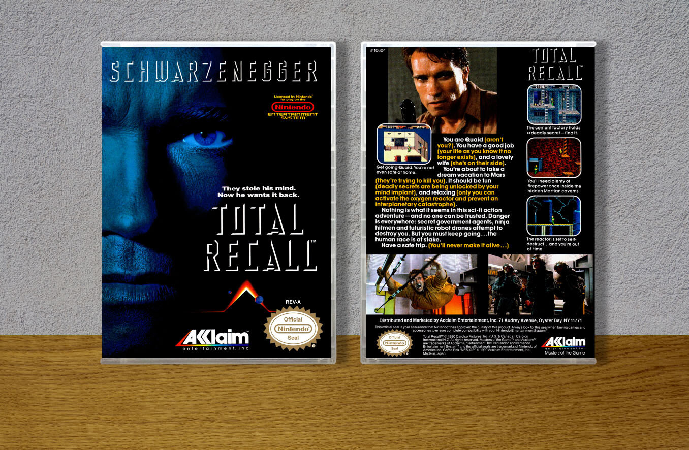 Total Recall, Case Color: CLEAR (Transparent)