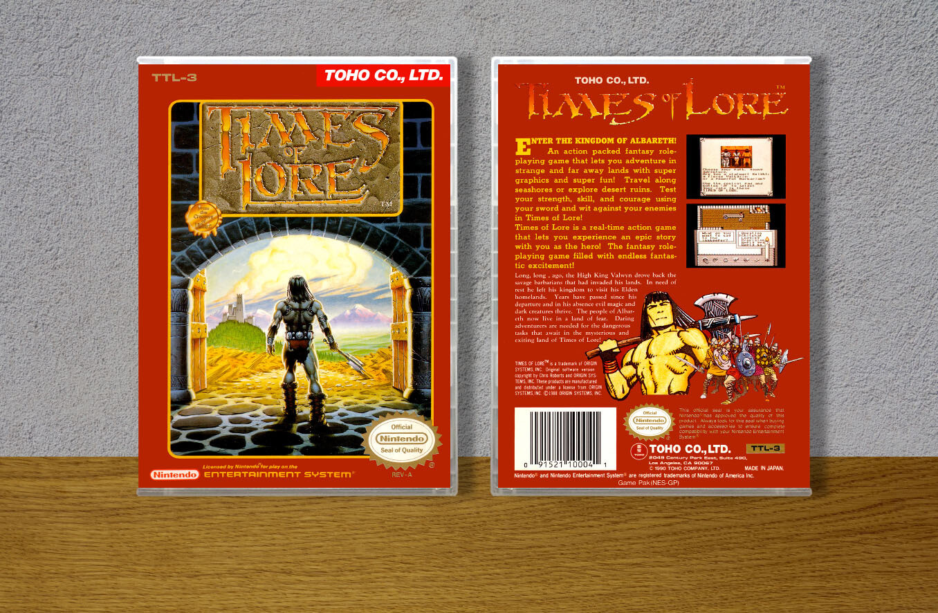 Times of Lore, Case Color: CLEAR (Transparent)