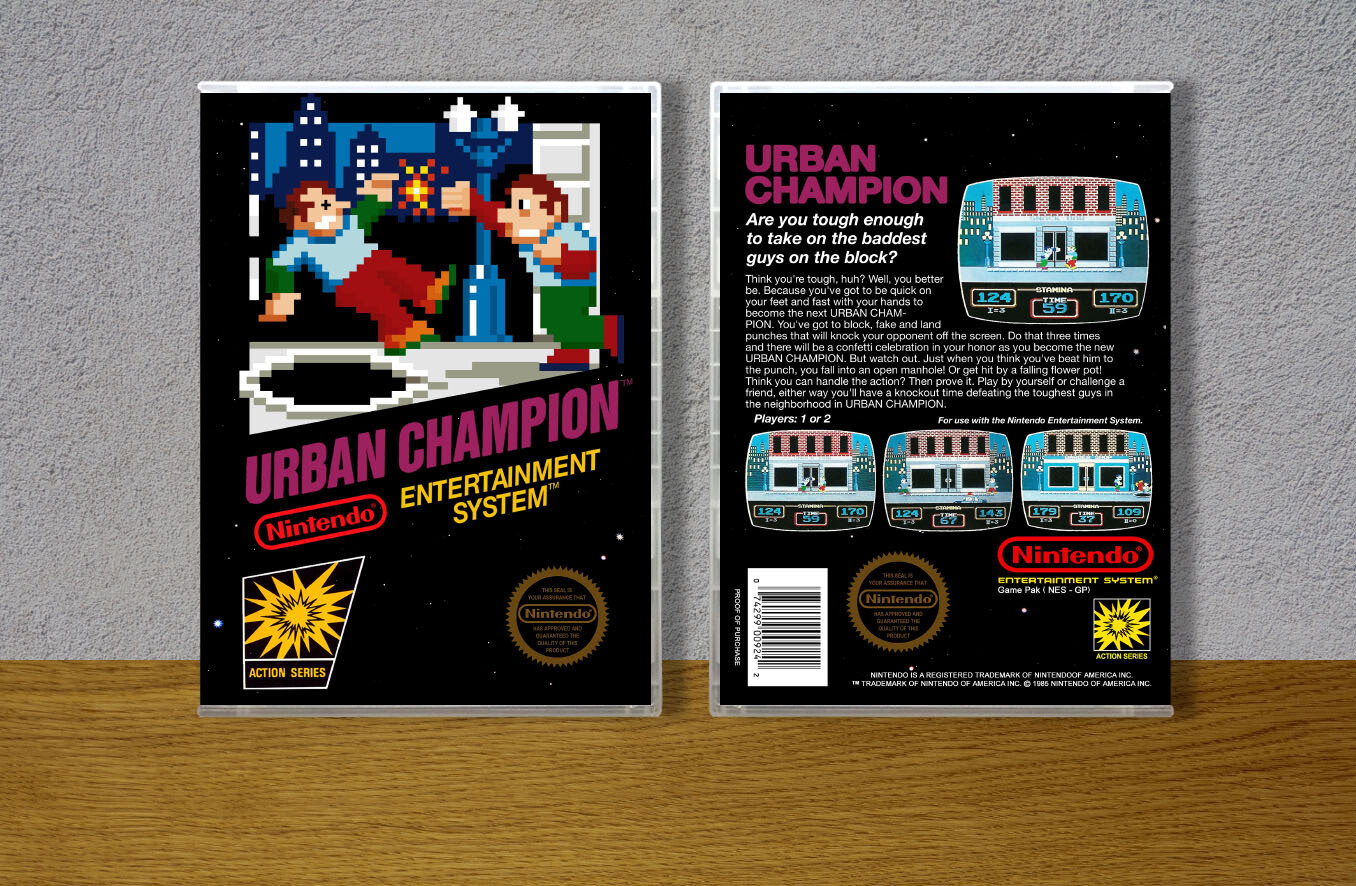 Urban Champion, Case Color: CLEAR (Transparent)