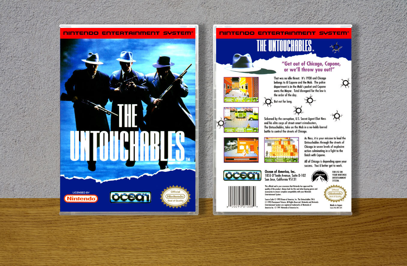 Untouchables, The (Blue Label), Case Color: CLEAR (Transparent)