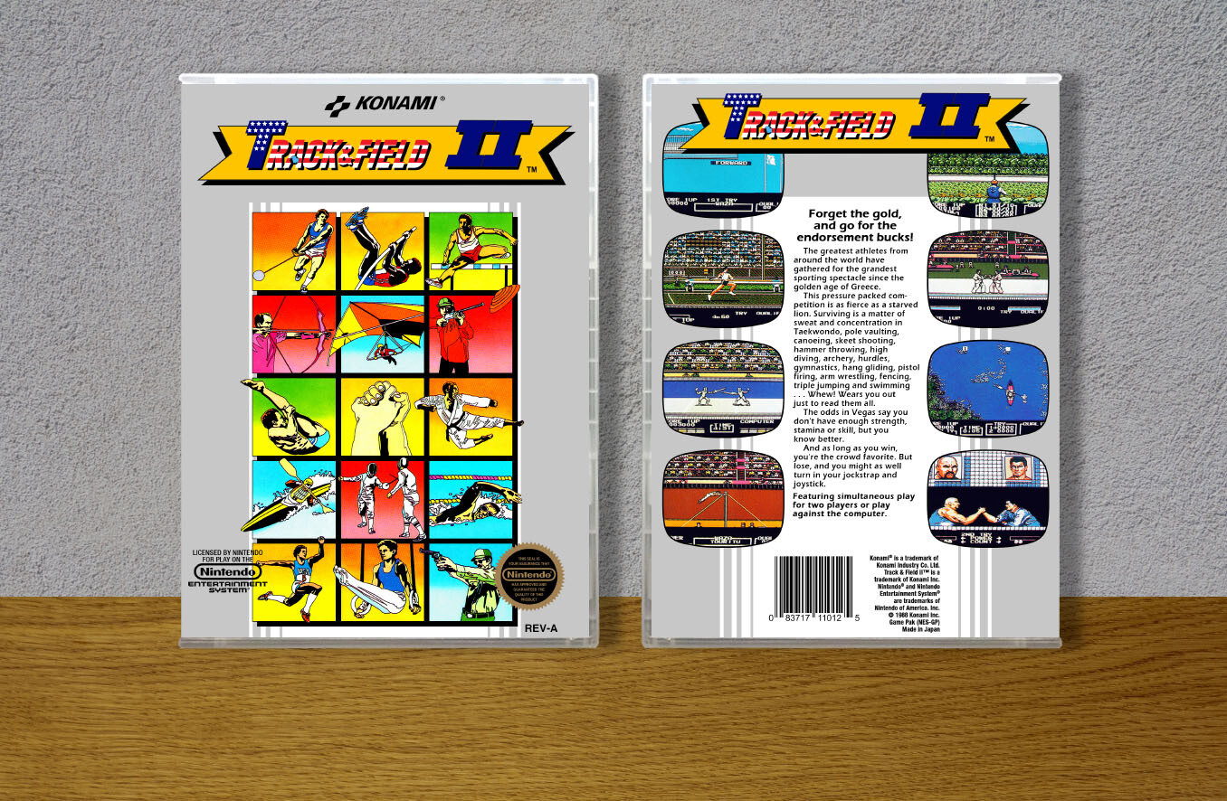 Track &amp; Field II, Case Color: CLEAR (Transparent)