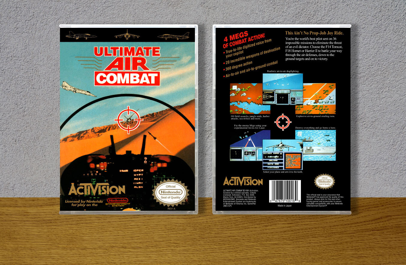 Ultimate Air Combat, Case Color: CLEAR (Transparent)