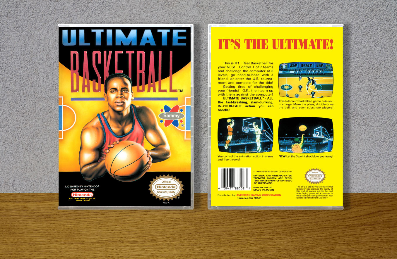 Ultimate Basketball, Case Color: CLEAR (Transparent)