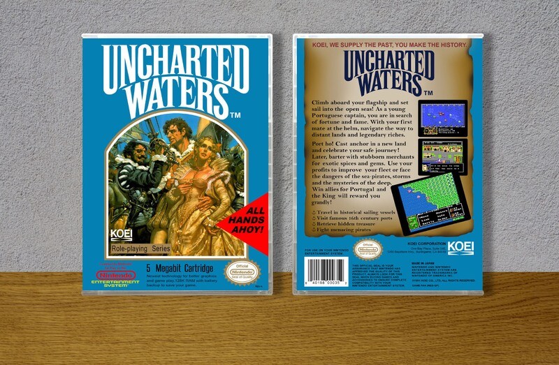 Uncharted Waters, Case Color: CLEAR (Transparent)