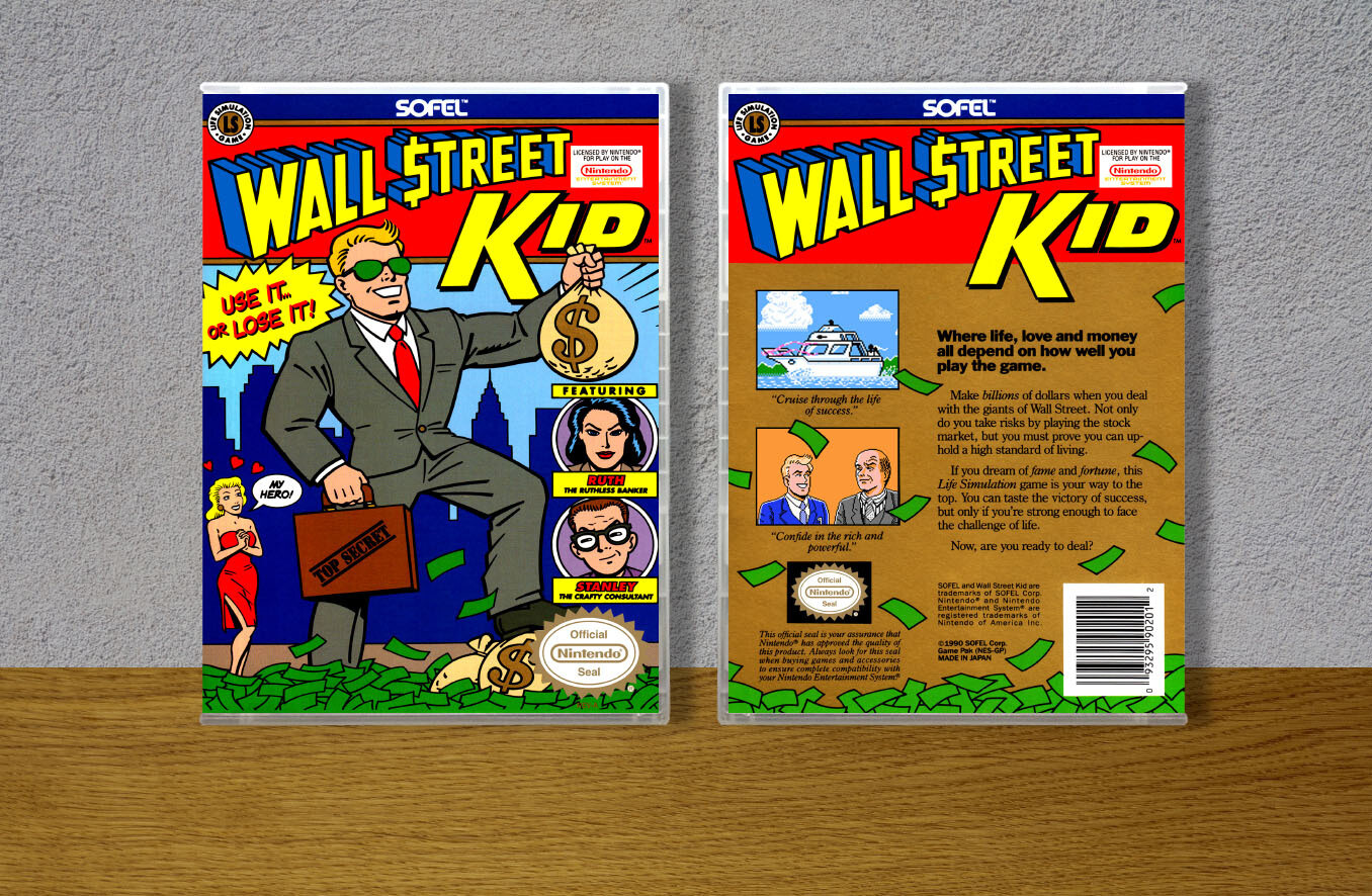 Wall Street Kid, Case Color: CLEAR (Transparent)