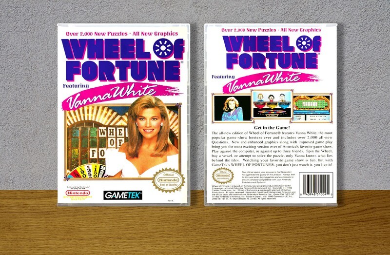 Wheel of Fortune: Featuring Vanna White, Case Color: CLEAR (Transparent)