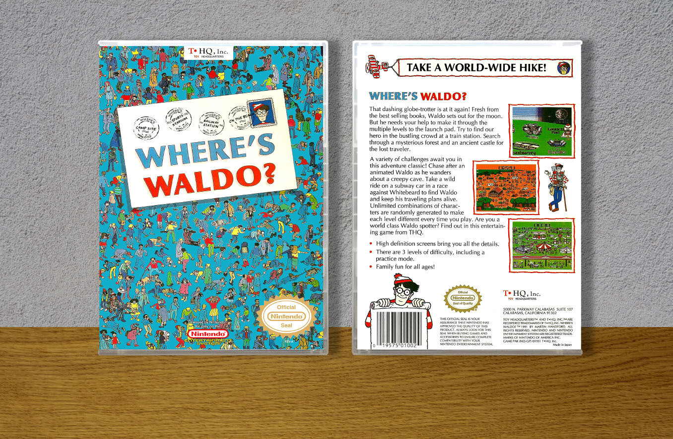 Where&#39;s Waldo?, Case Color: CLEAR (Transparent)