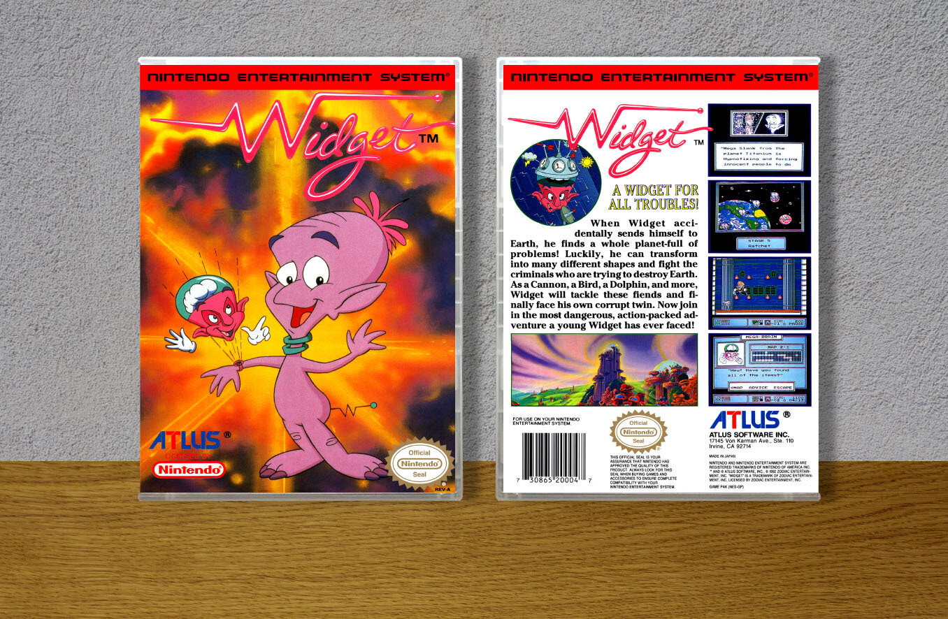 Widget, Case Color: CLEAR (Transparent)