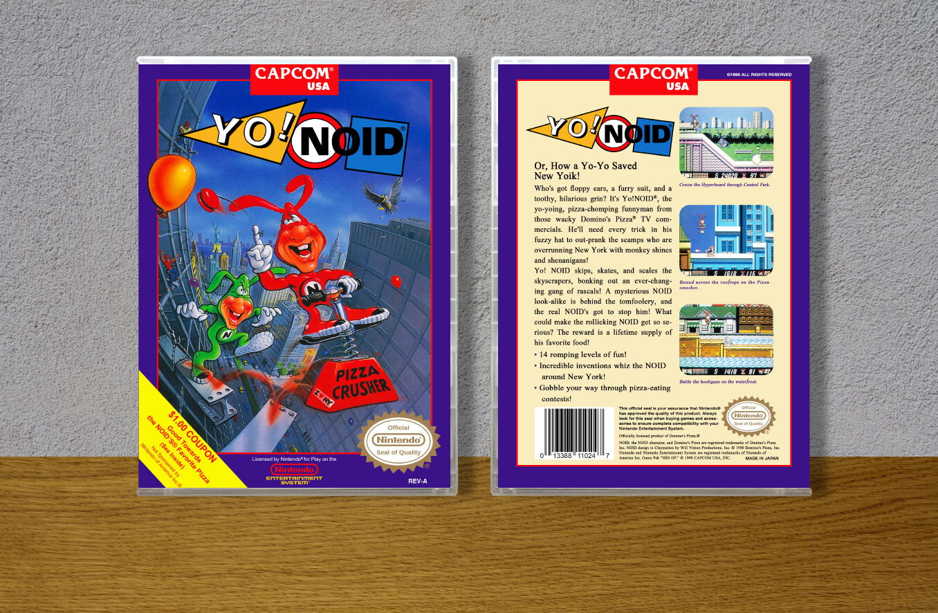 Yo! Noid, Case Color: CLEAR (Transparent)