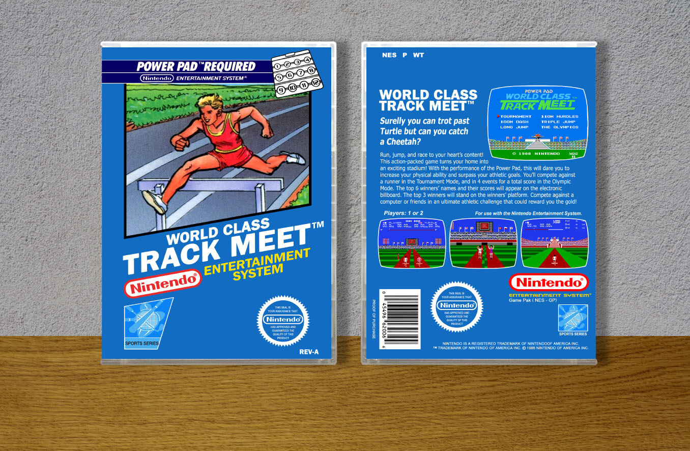 World Class Track Meet, Case Color: CLEAR (Transparent)
