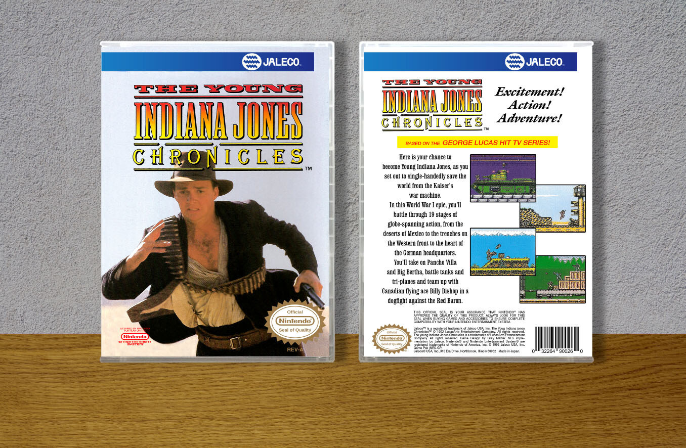 Young Indiana Jones Chronicles, The (Conforming Spine), Case Color: CLEAR (Transparent)
