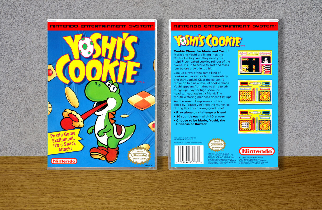 Yoshi's Cookie, Case Color: CLEAR (Transparent)
