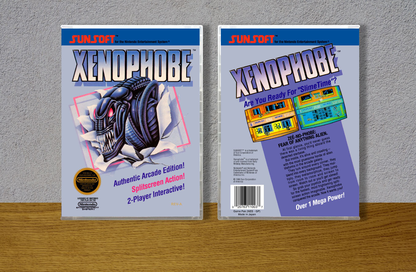 Xenophobe, Case Color: CLEAR (Transparent)