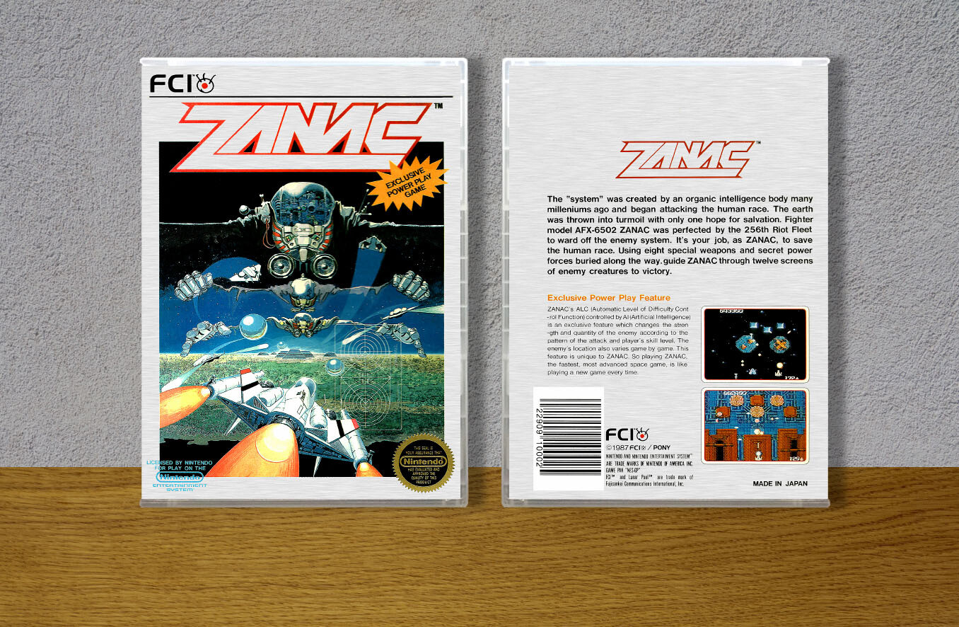 Zanac, Case Color: CLEAR (Transparent)