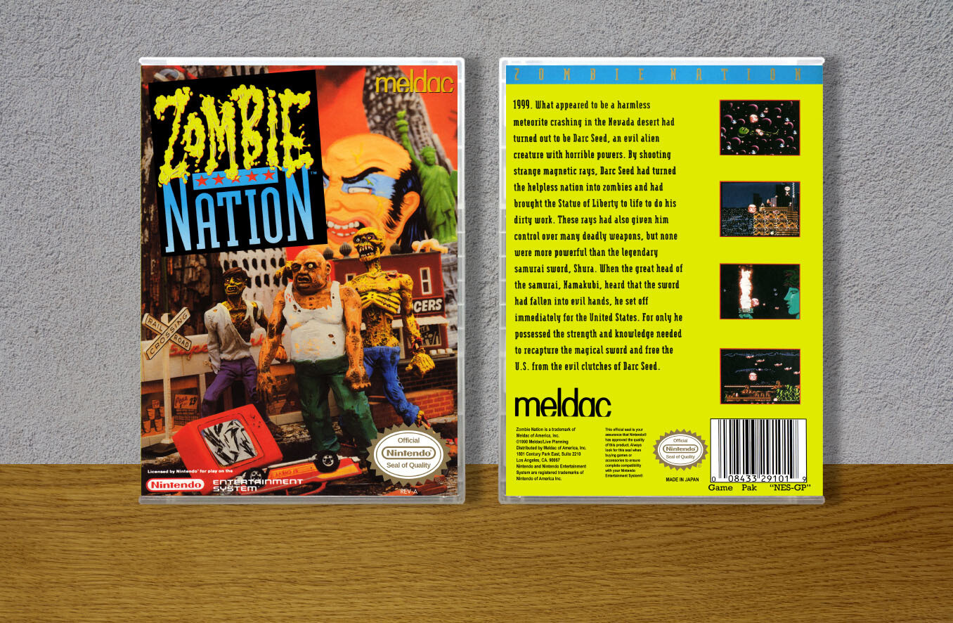 Zombie Nation, Case Color: CLEAR (Transparent)