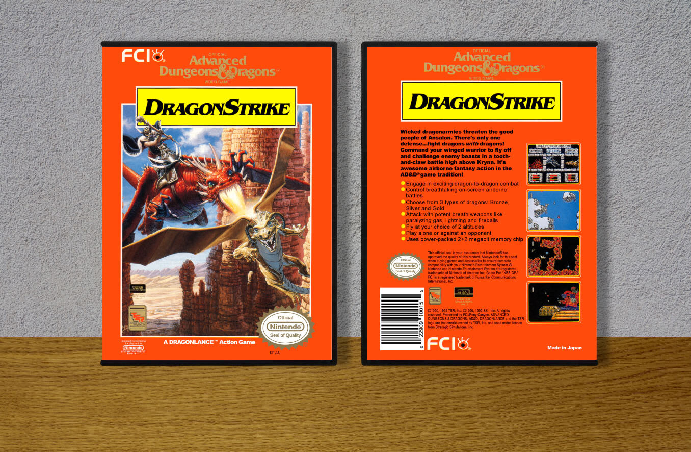 Advanced D&amp;D: Dragon Strike, Case Color: DARK GREY (OEM DS CASE COLOR)