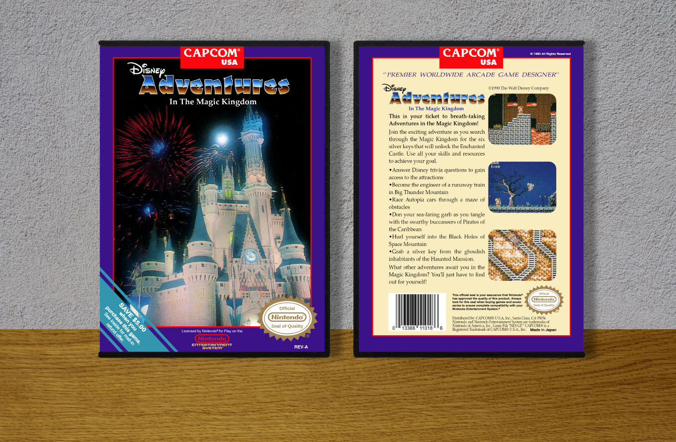 Adventures in the Magic Kingdom, Case Color: DARK GREY (OEM DS CASE COLOR)