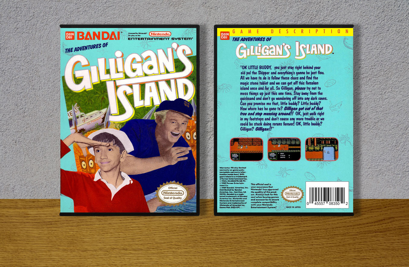 Adventures of Gilligan&#39;s Island, The, Case Color: DARK GREY (OEM DS CASE COLOR)