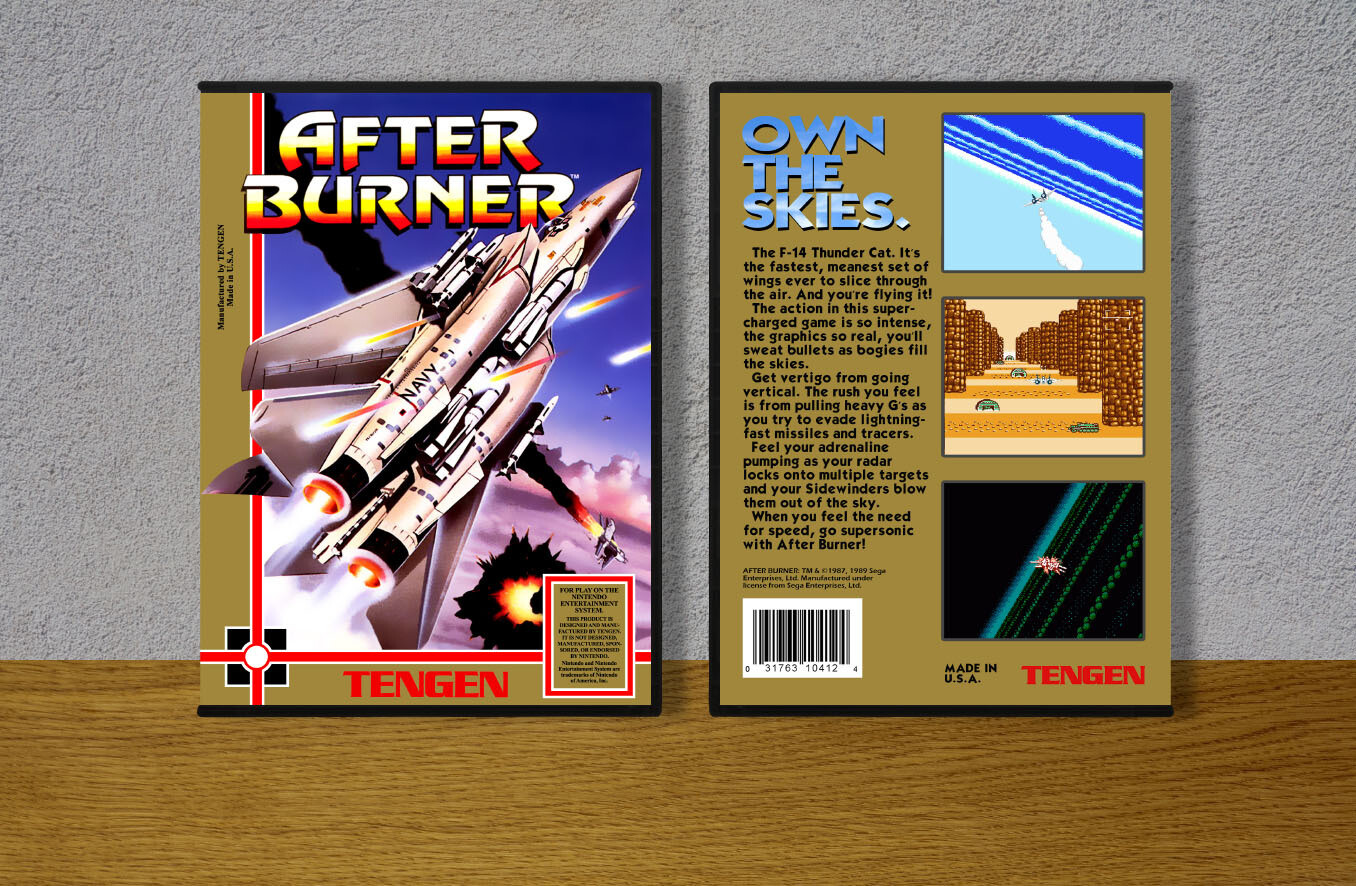 After Burner, Case Color: DARK GREY (OEM DS CASE COLOR)