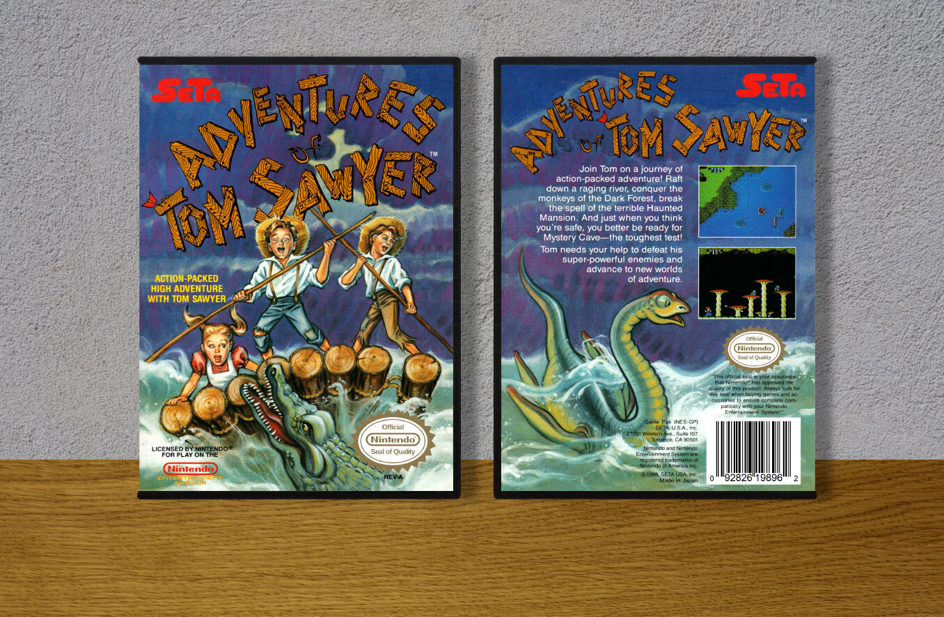 Adventures of Tom Sawyer, Case Color: DARK GREY (OEM DS CASE COLOR)