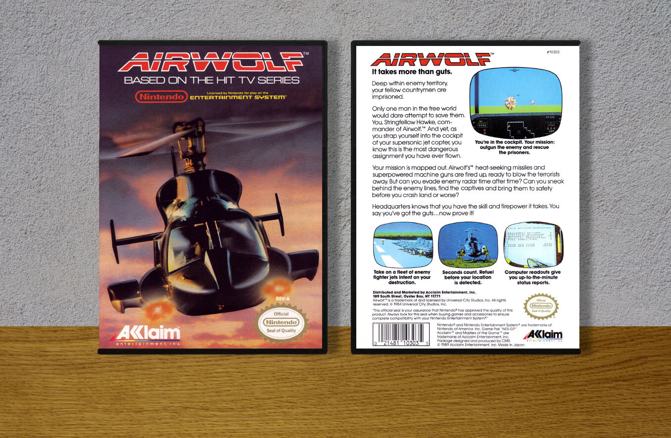 Airwolf, Case Color: DARK GREY (OEM DS CASE COLOR)