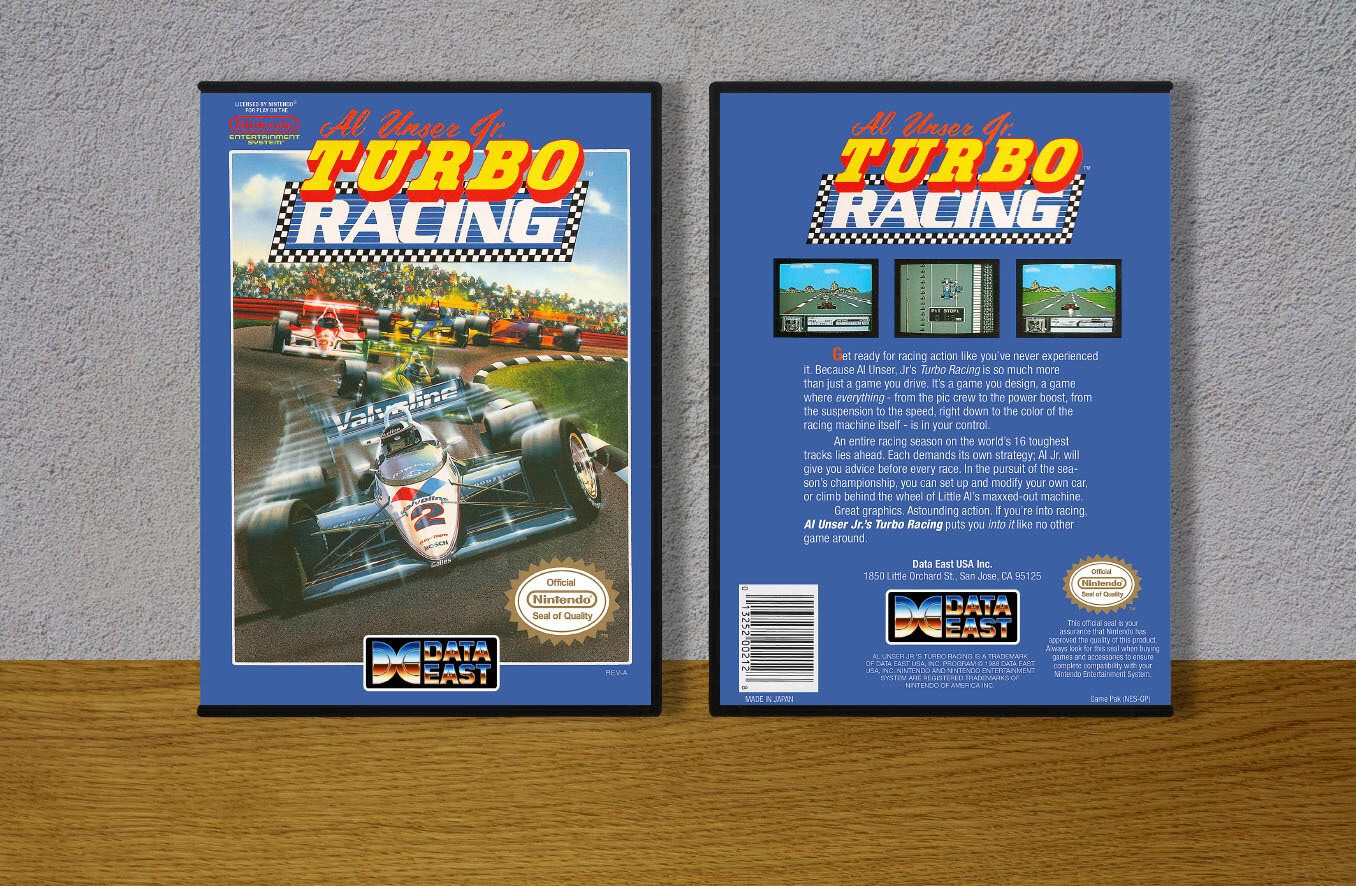 Al Unser Jr.&#39;s Turbo Racing, Case Color: DARK GREY (OEM DS CASE COLOR)