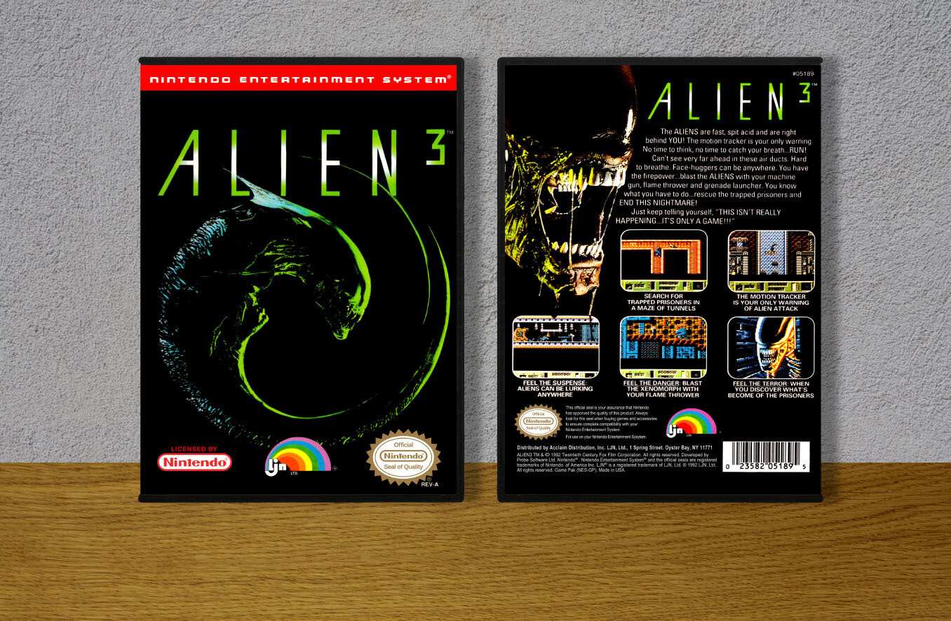 Alien 3, Case Color: DARK GREY (OEM DS CASE COLOR)