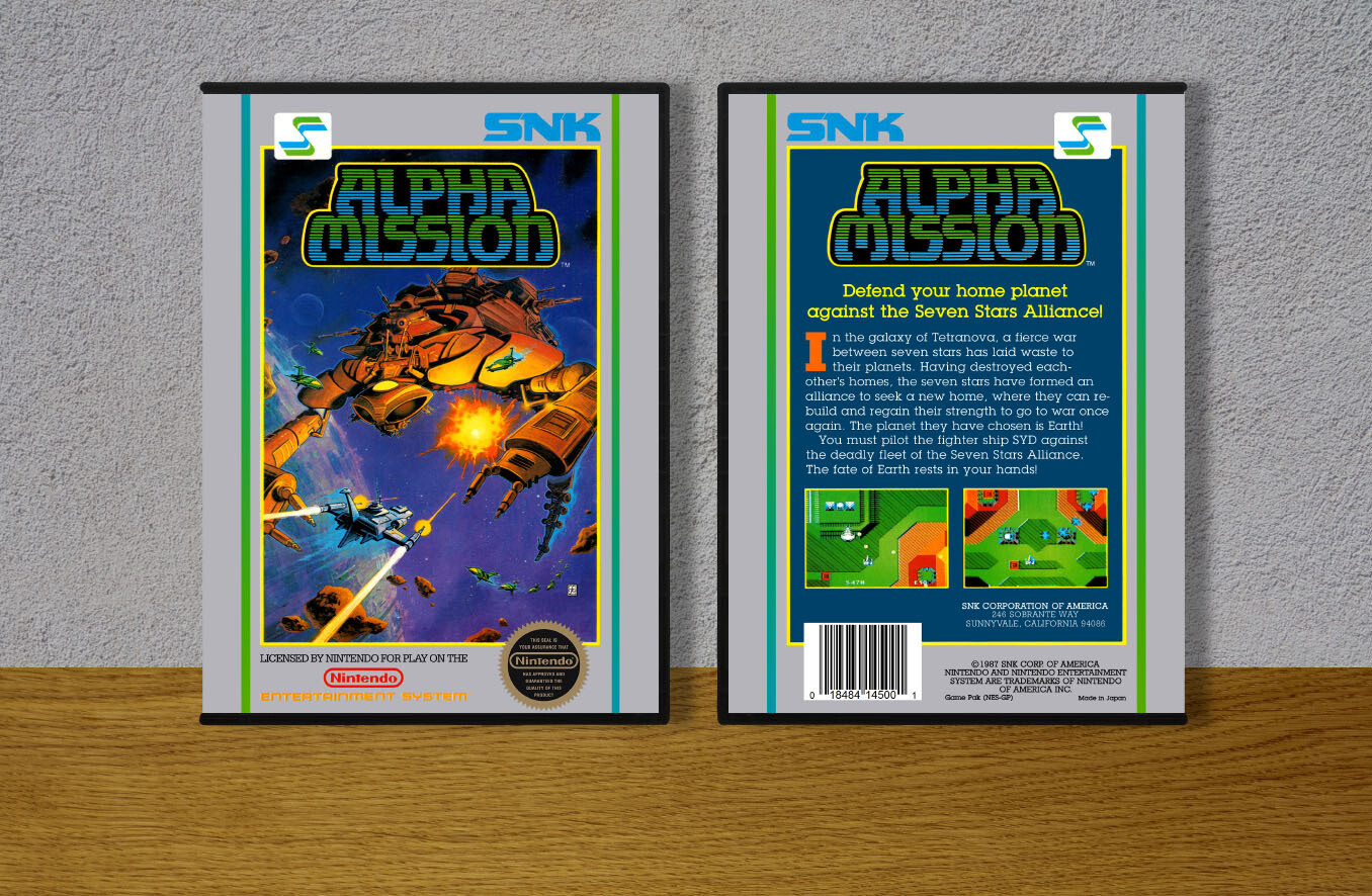 Alpha Mission, Case Color: DARK GREY (OEM DS CASE COLOR)