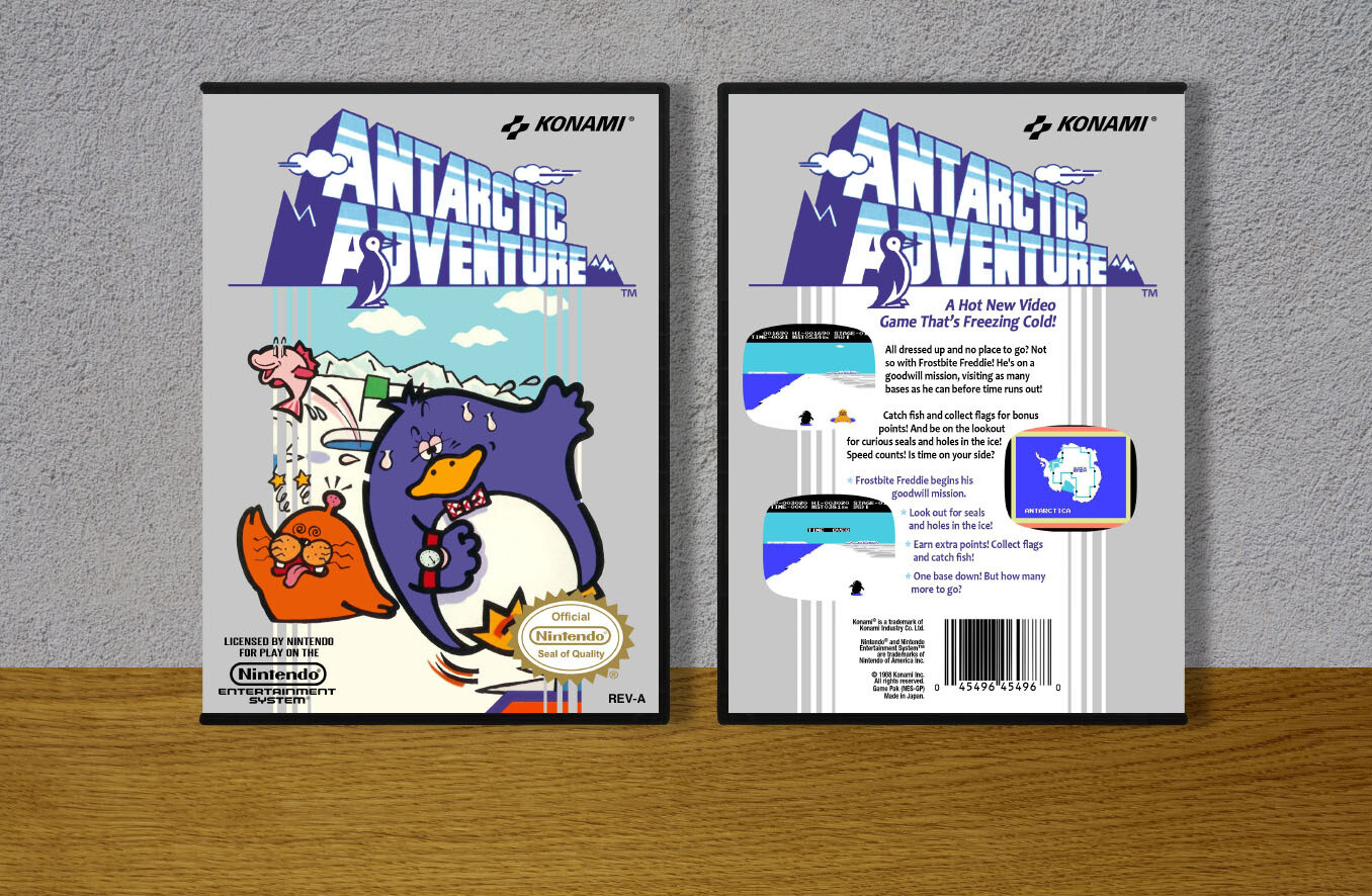 Antarctic Adventure, Case Color: DARK GREY (OEM DS CASE COLOR)