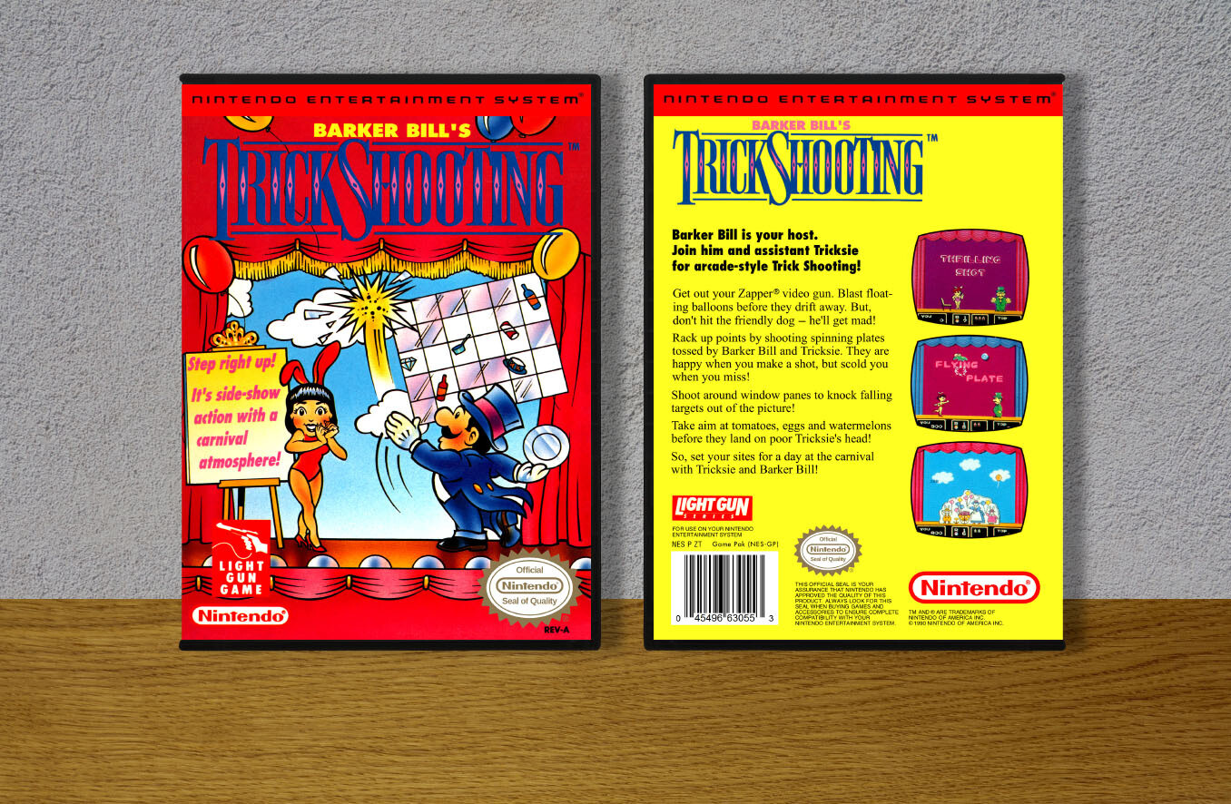 Barker Bill&#39;s Trick Shooting, Case Color: DARK GREY (OEM DS CASE COLOR)