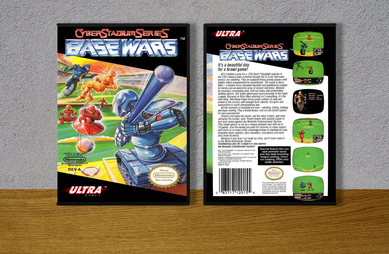 Base Wars Cyber Stadium Series, Case Color: DARK GREY (OEM DS CASE COLOR)