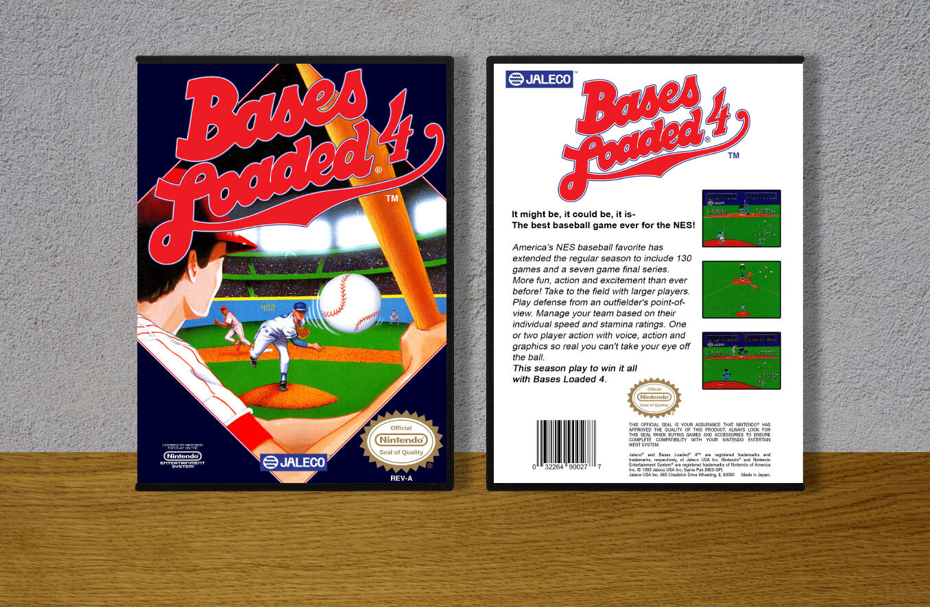 Bases Loaded 4, Case Color: DARK GREY (OEM DS CASE COLOR)