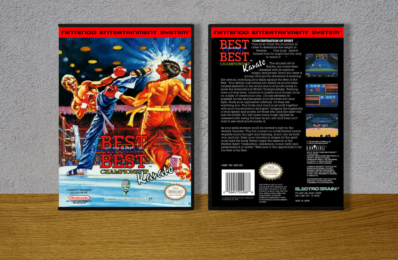 Best of the Best Championship Karate, Case Color: DARK GREY (OEM DS CASE COLOR)