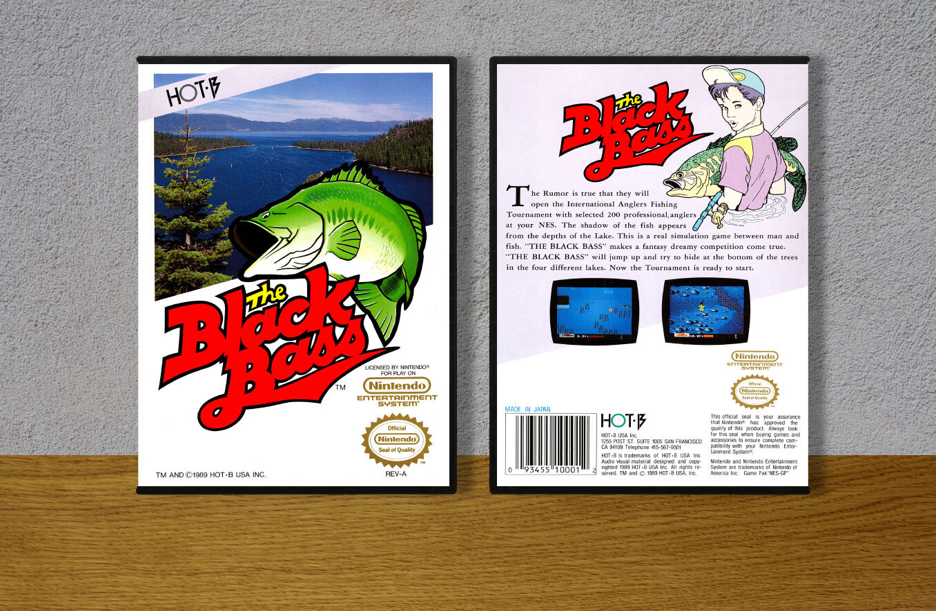 Black Bass, The, Case Color: DARK GREY (OEM DS CASE COLOR)