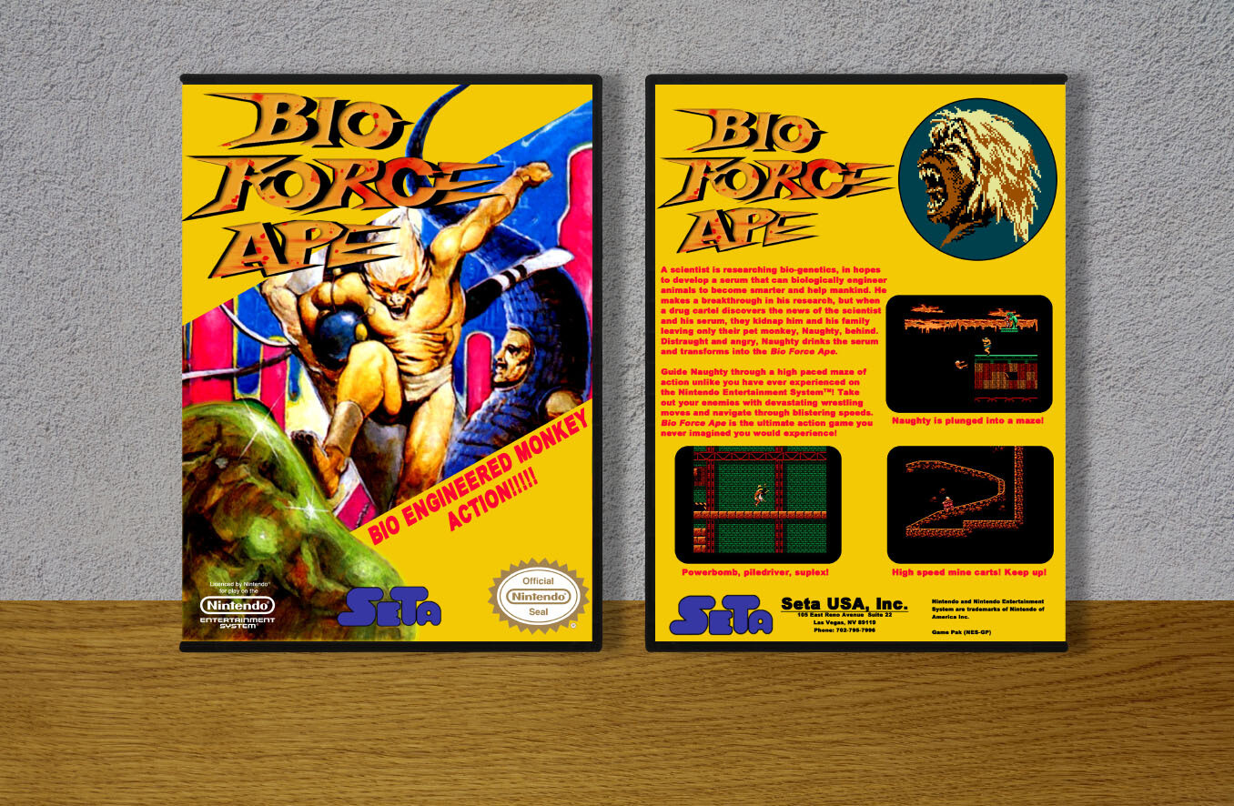 Bio Force Ape, Case Color: DARK GREY (OEM DS CASE COLOR)