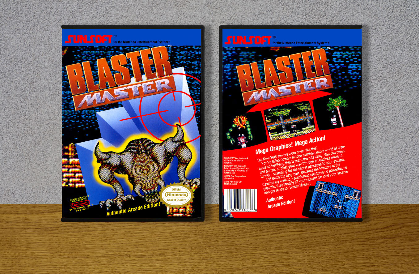 Blaster Master, Case Color: DARK GREY (OEM DS CASE COLOR)