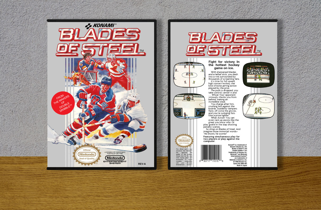 Blades of Steel (Silver Label), Case Color: DARK GREY (OEM DS CASE COLOR)