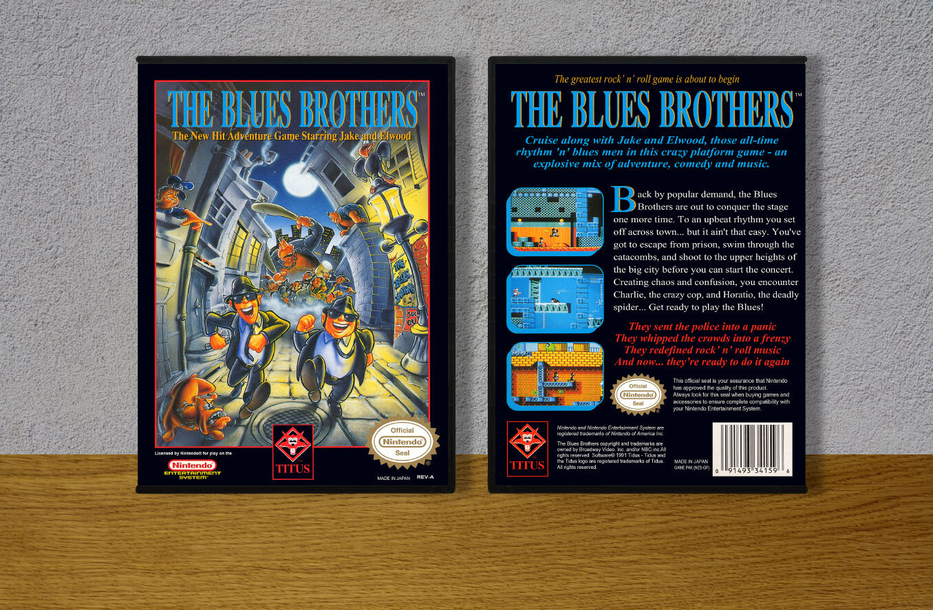 Blues Brothers, The, Case Color: DARK GREY (OEM DS CASE COLOR)