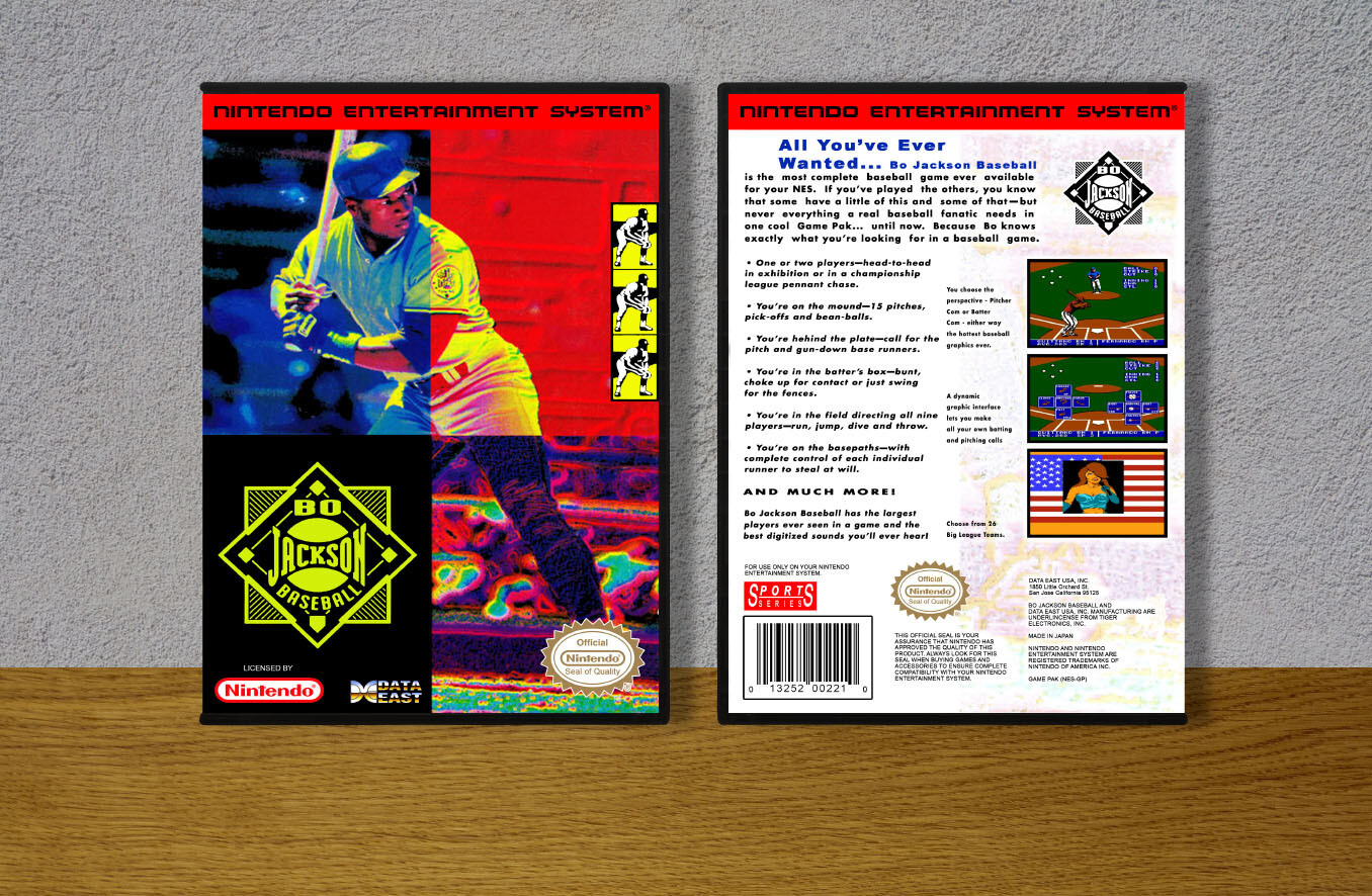 Bo Jackson Baseball, Case Color: DARK GREY (OEM DS CASE COLOR)