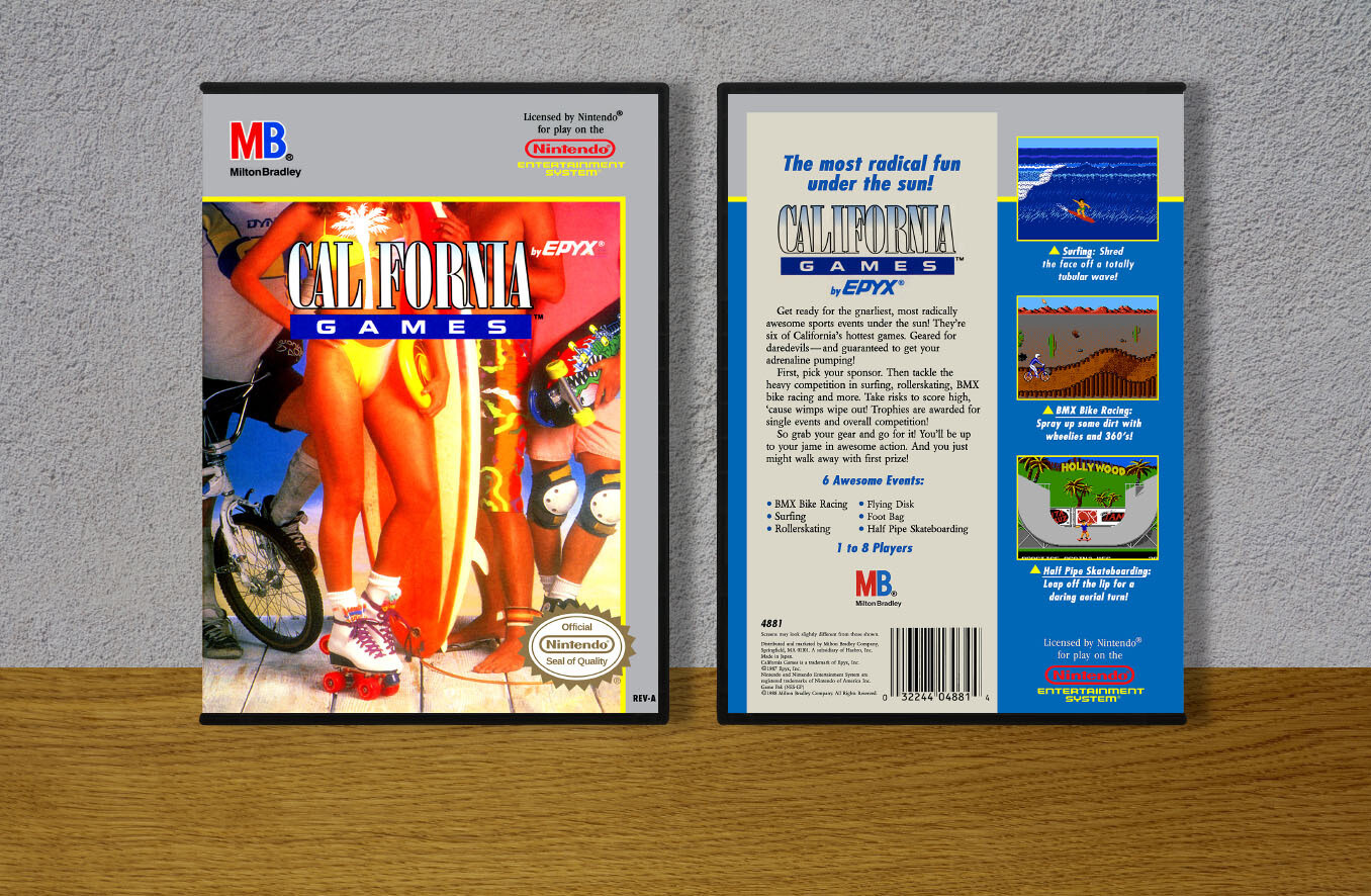 California Games, Case Color: DARK GREY (OEM DS CASE COLOR)