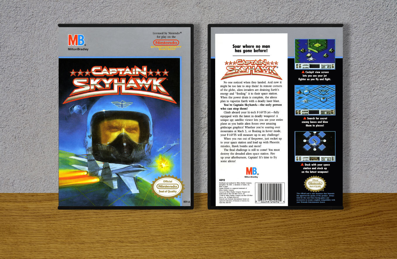 Captain Skyhawk, Case Color: DARK GREY (OEM DS CASE COLOR)